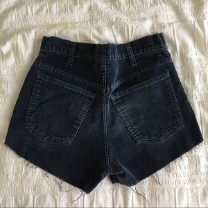 Corduroy shorts